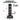RDX KT Ronin 6ft 2-in-1 Black Free Standing Target Punch Bags With Mitts Set#color_silver